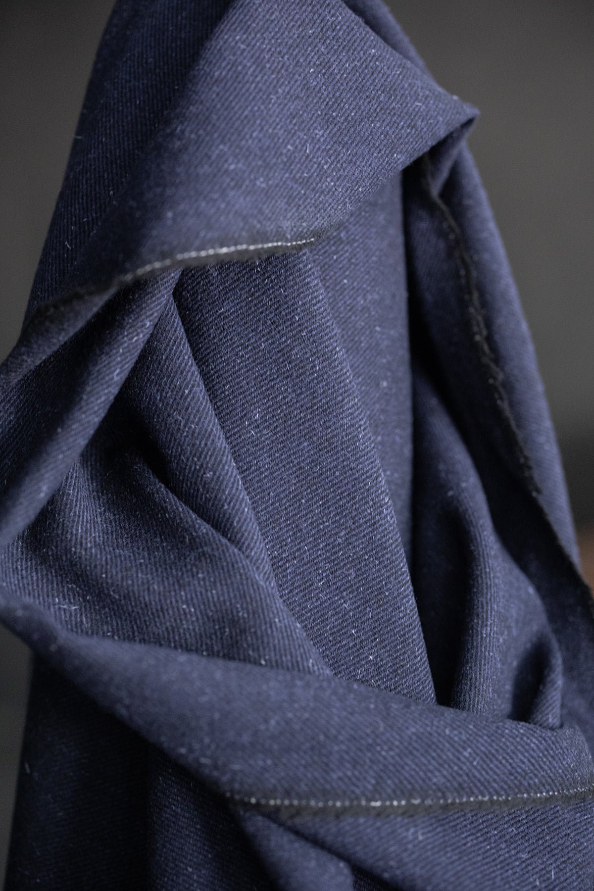 English Wool Twill - Indigo