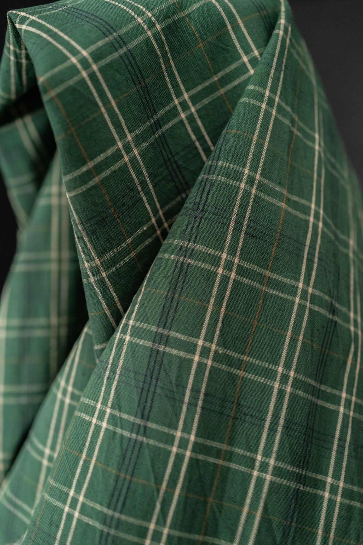 Organic Cotton/Linen Check - Hispi
