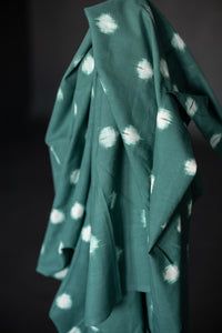 Indian Ikat Cotton - Lilypad