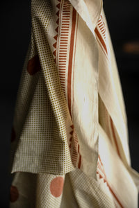 Indian Screen Printed Cotton - Tangier