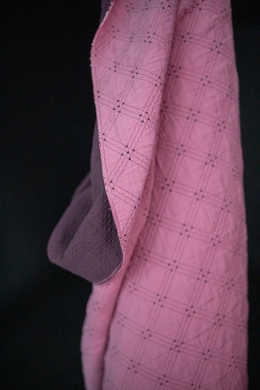 Quilted Cotton Jacquard - Rosy Flush