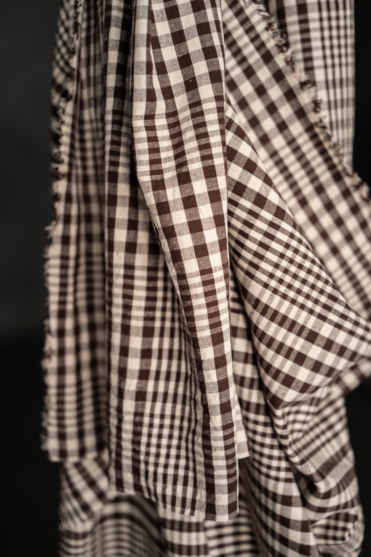 Remnant (Organic Cotton/Linen Log Cabin)