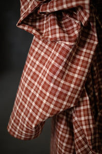 Handwoven Cotton Check - Bakewell