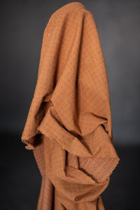 Indian Cotton Cross Stitch - Rust Bobbette