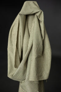 Indian Handwoven Cotton - Cardamom Gingham