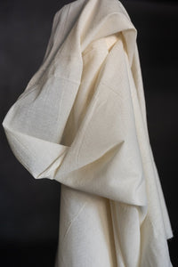 Natural Indian Cotton - Cross Hatch