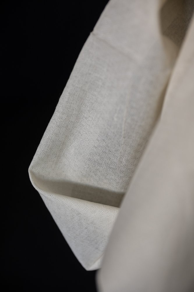 Natural Indian Cotton - Cross Hatch