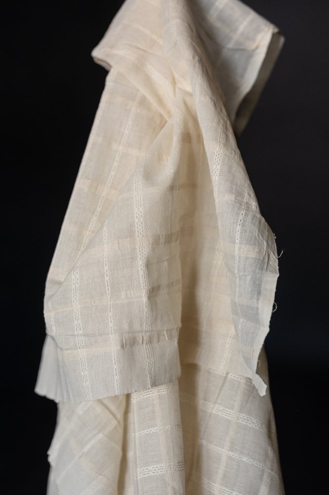 Natural Indian Cotton - Diamond Check