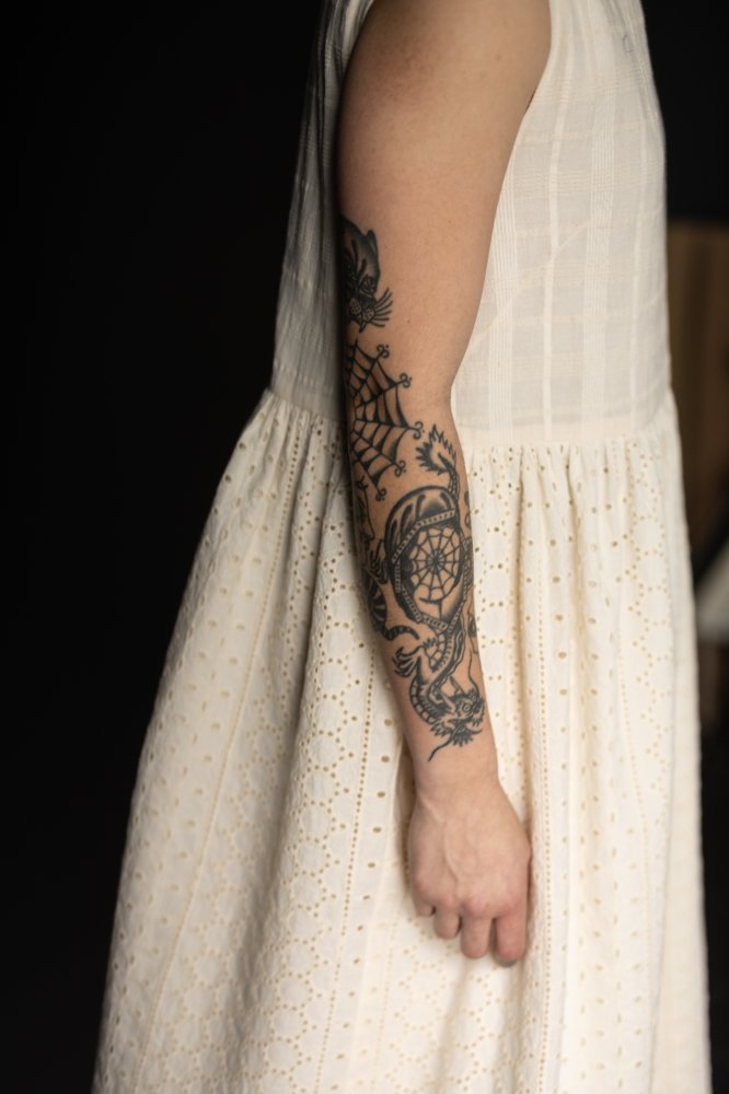 Broderie Anglaise Indian Cotton - Ecru Eyelet