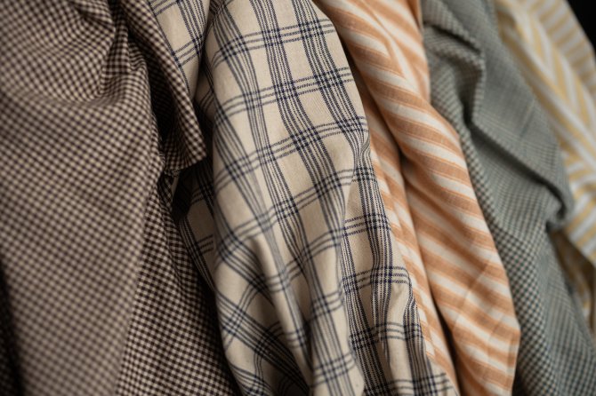 Handwoven Cotton Check - Freddie Check