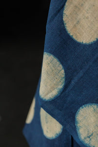 indigo white spot indian cotton