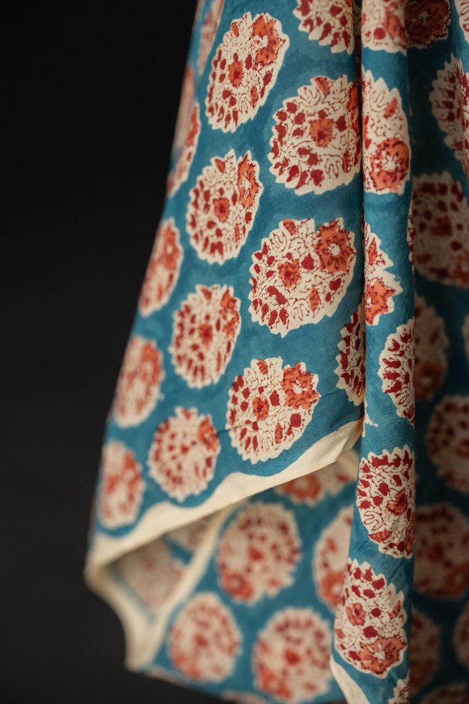 Indian Block Print Cotton - Jolie