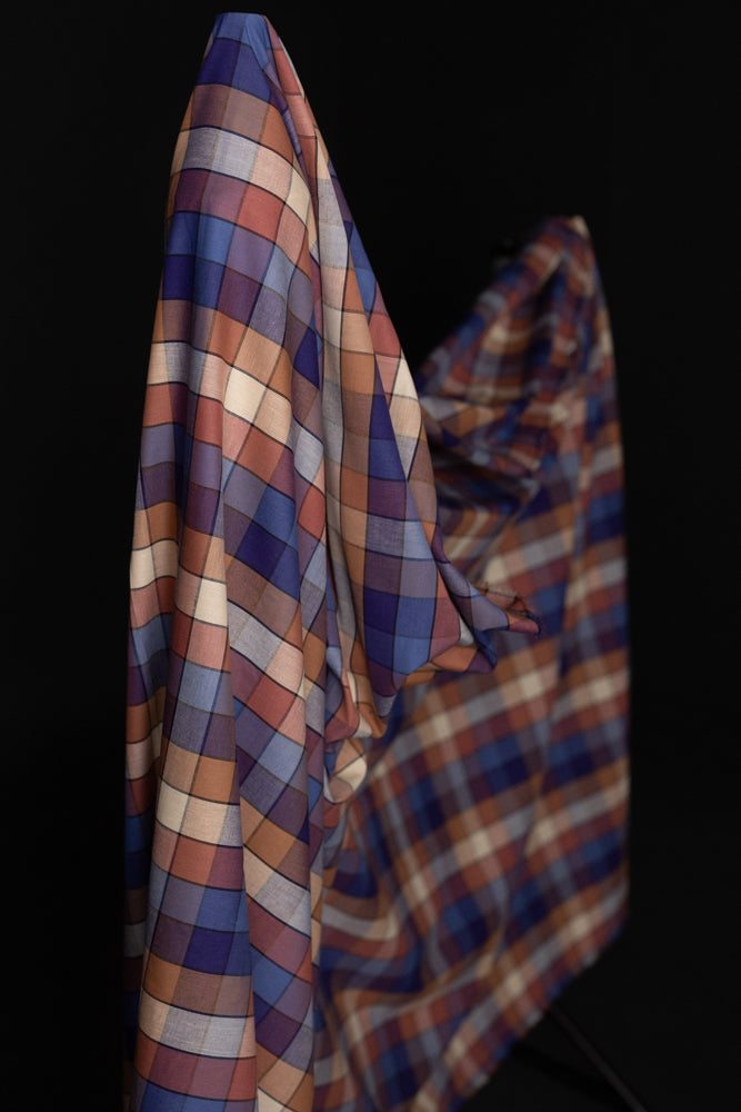 Organic Cotton Gingham - Magritte