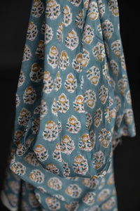 Indian Block Print Cotton - Mid Summer
