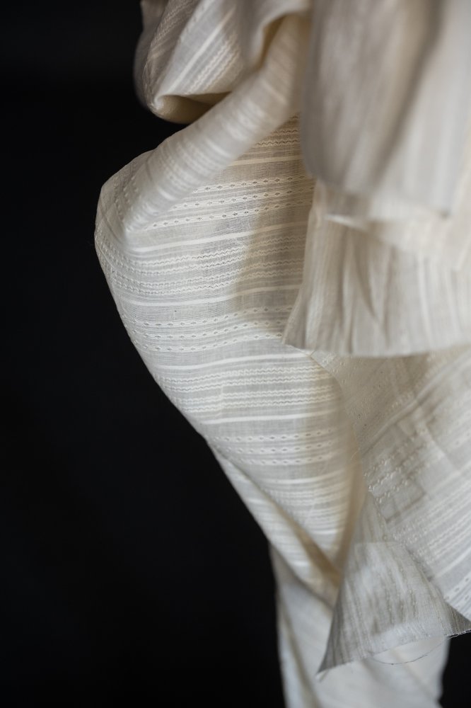 Natural Indian Cotton - Sampler Stripe