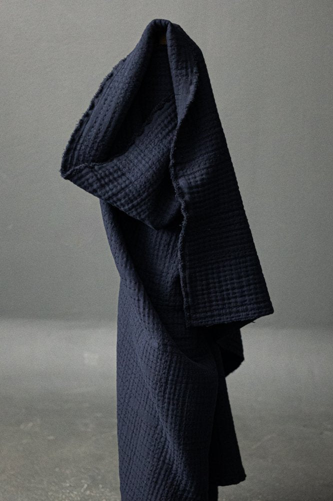 Soft Stitch Jacquard Navy