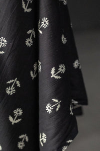 indian block floral cotton