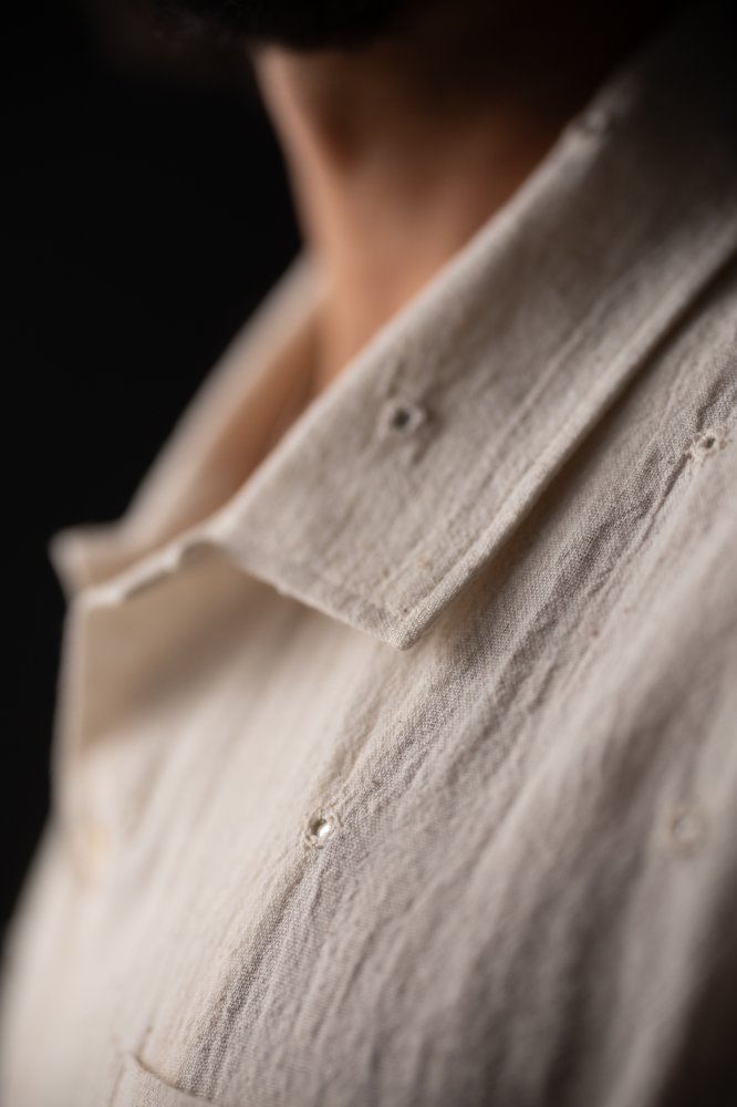 white shirt abhla fabric