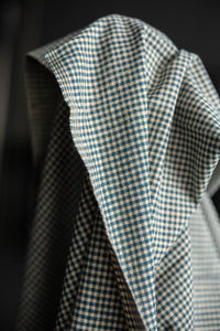 Handwoven Cotton Check - Terra Mini Gingham
