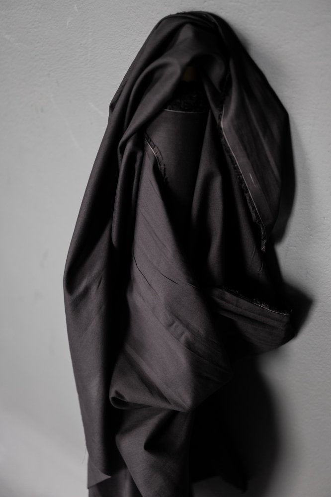 Organic Cotton Voile - Black