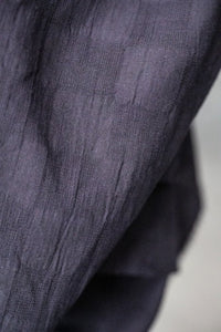 Japanese Cotton/Ramie/Linen - Acre Navy
