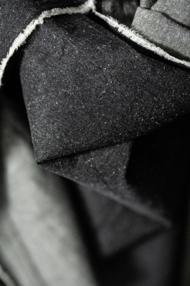 black 6.9oz japanese denim