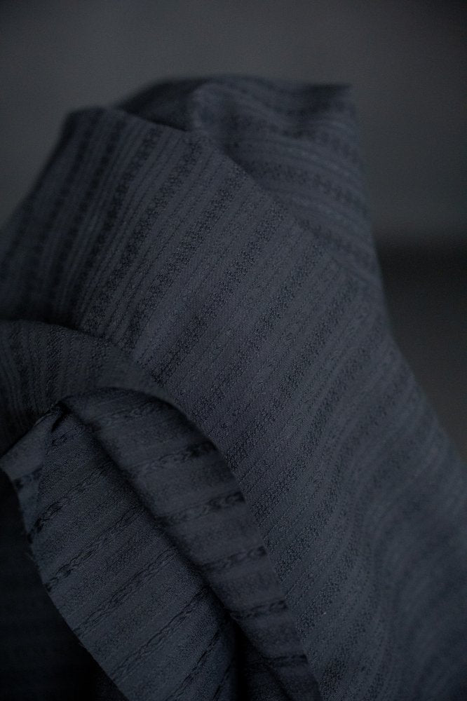 Japanese Cotton - Black Suzu