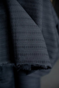 Japanese Cotton - Black Suzu