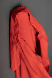 Japanese Triple Wash Cotton - Red Hot