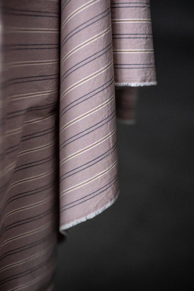 Japanese Organic Cotton - Freja Stripe