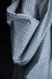 Japanese Organic Cotton - Heron Stripe