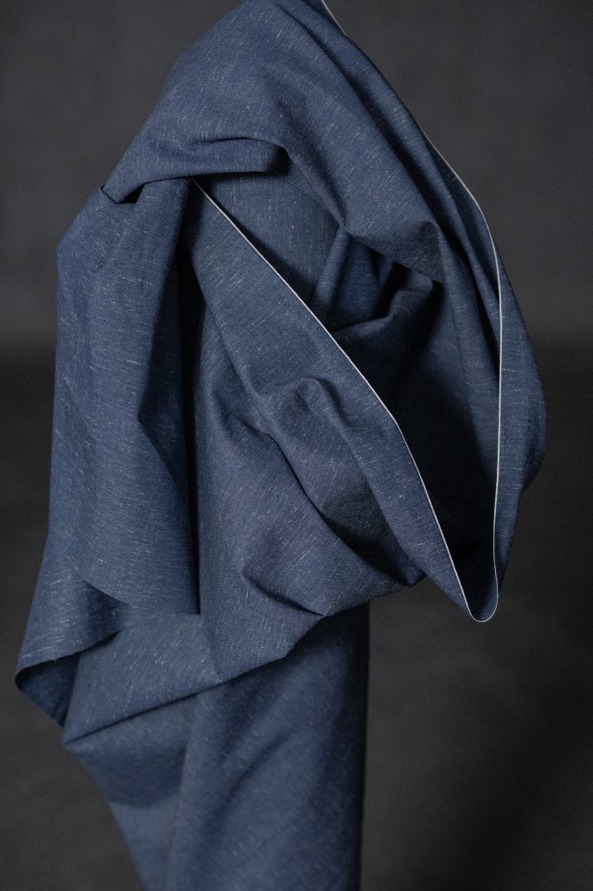 classic blue japanese cotton denim