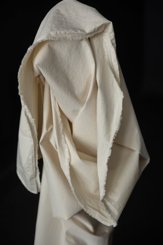 Japanese Cotton Twill - Nimbus Ecru