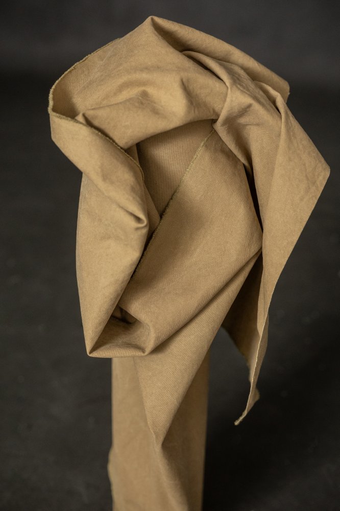 tan cotton canvas 