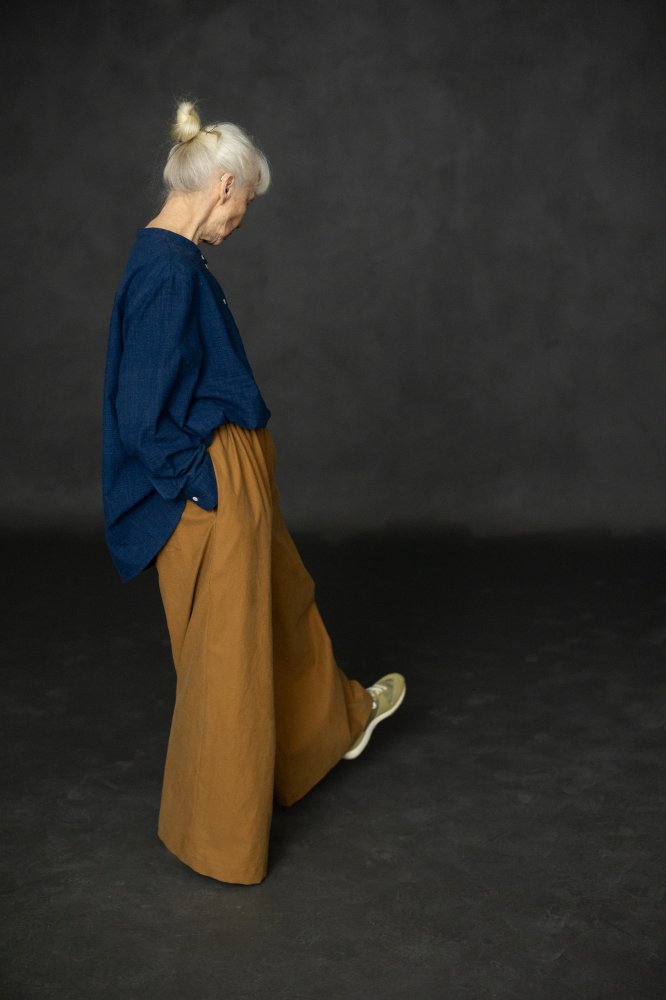 Japanese Utility Cotton Slub - Ochre