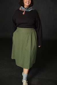 Japanese Utility Cotton Slub - Olive
