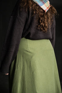 Japanese Utility Cotton Slub - Olive