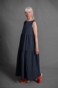 Organic Seersucker - Sukoshi Indigo