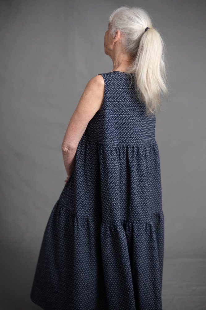 Organic Seersucker - Sukoshi Indigo