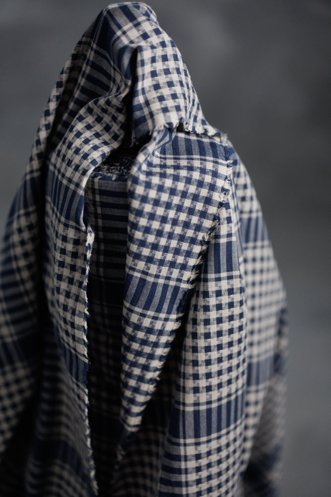 Japanese Cotton - Tabby Blues