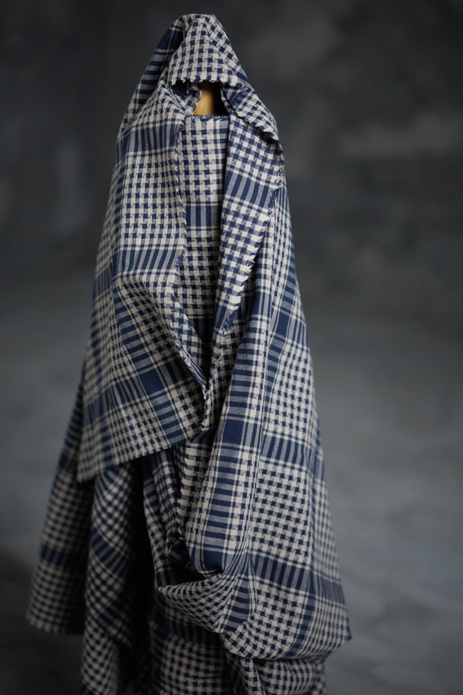 Japanese Cotton - Tabby Blues