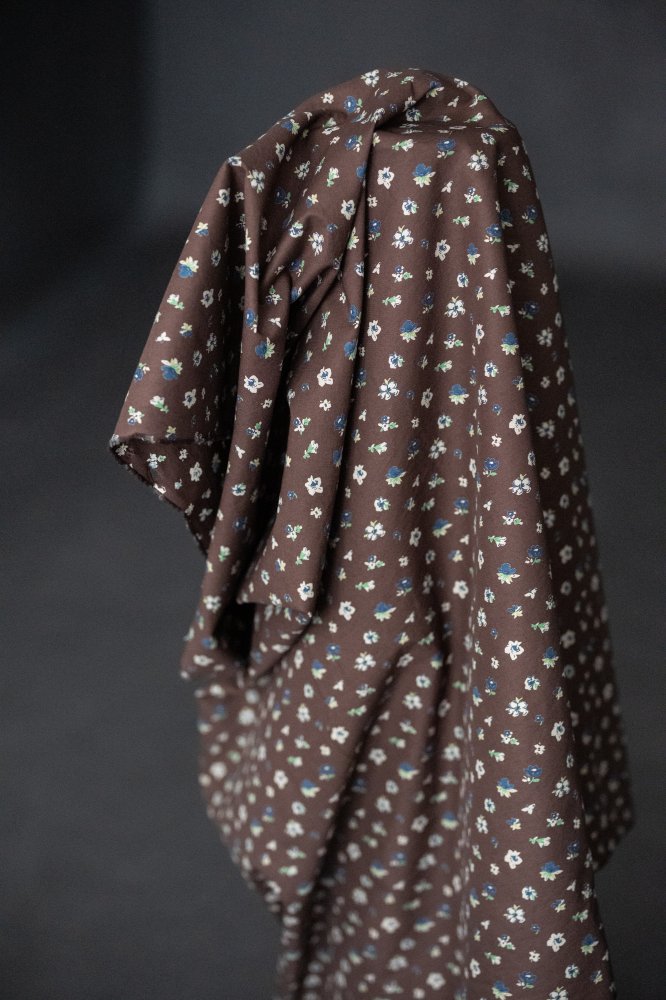 Japanese Cotton - Umber Sakura