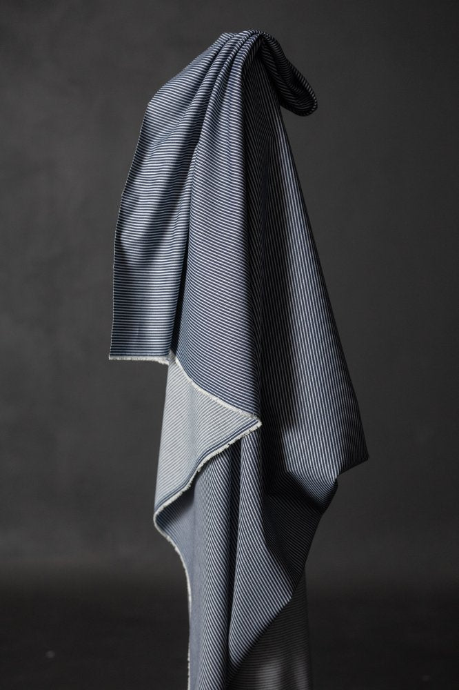 8oz Organic Denim - Denim Blue Hickory