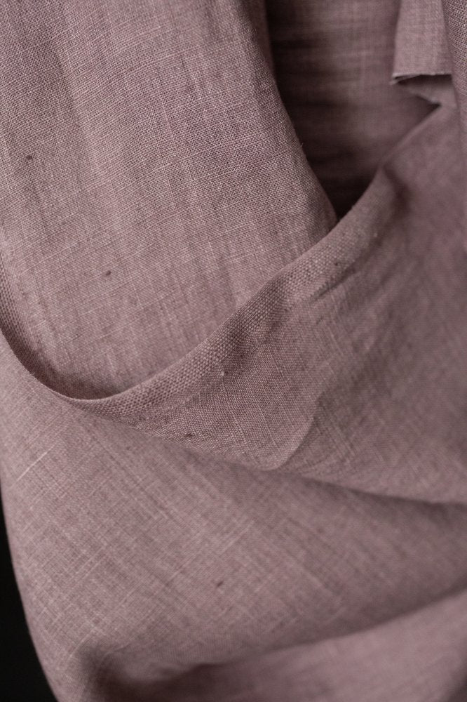 pink purple linen fabric