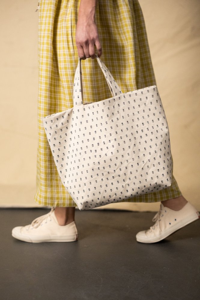 European Laundered Linen Check - Daffodilly