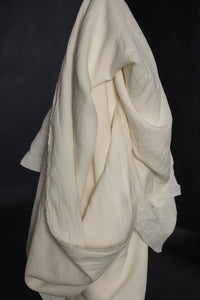 warm white extra wide linen