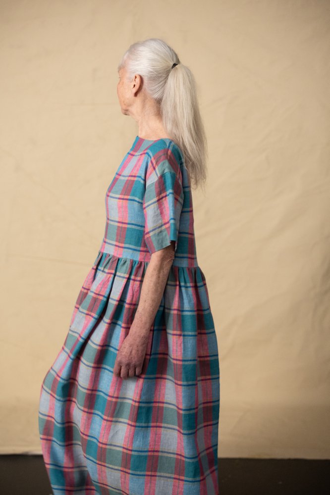 European Laundered Linen Check - Fruit Cake