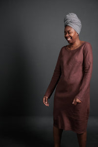 European Laundered Linen - Oxblood 185