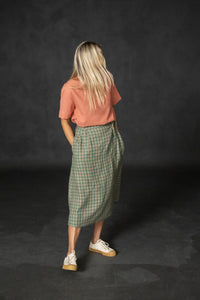European Laundered Linen Check - Potentilla