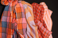 European Laundered Linen - Sugar Cookie Stripe